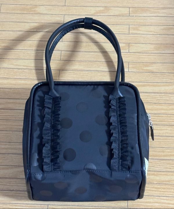 MINI BOX Dot BAG◆YEOMIM◆限定版-Black & Navy MUSINSA公式 | YEOMIM mini box bag (black dot)