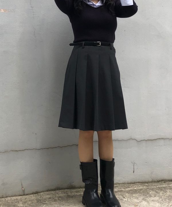 MUSINSA公式 | MUSINSA STANDARD WOMAN ウィメンズ プリーツ ニー