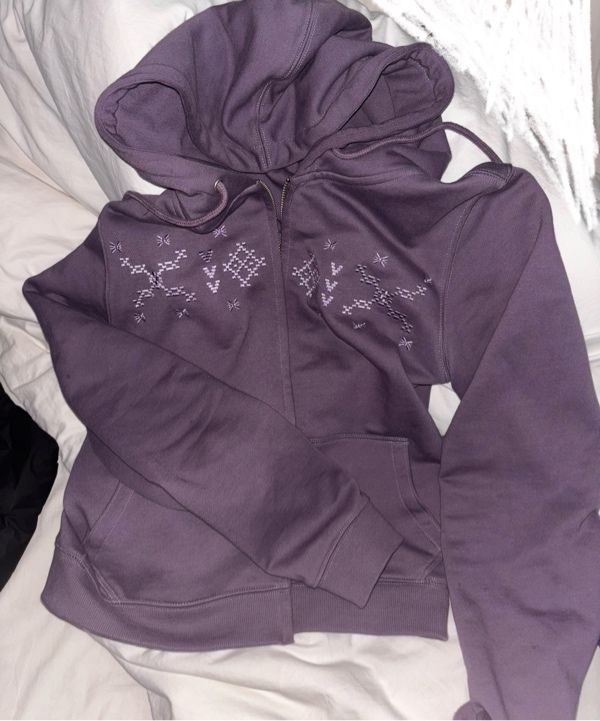 MUSINSA | THE COLDEST MOMENT TCM nordic hooded zip-up (purple)