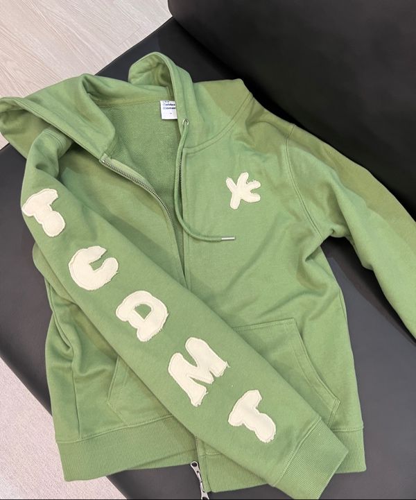 MUSINSA | THE COLDEST MOMENT TCM tcdmt hooded zip-up (green)