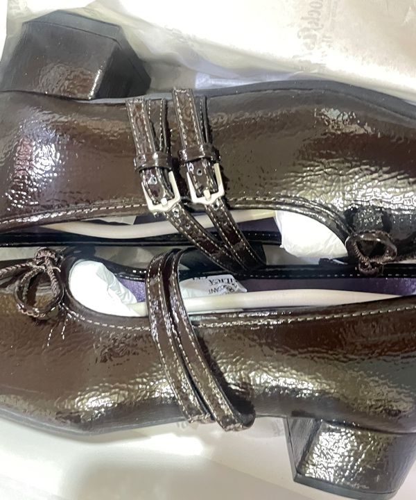 MUSINSA | ROCKFISH WEATHERWEAR SQUARE TOE TWO STRAP MARYJANES(4CM