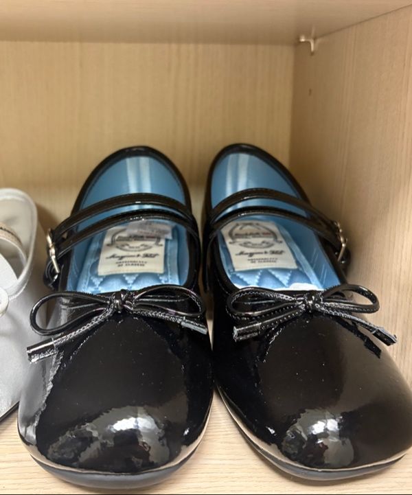 MUSINSA | ROCKFISH WEATHERWEAR SQUARE TOE TWO STRAP MARYJANES(4CM