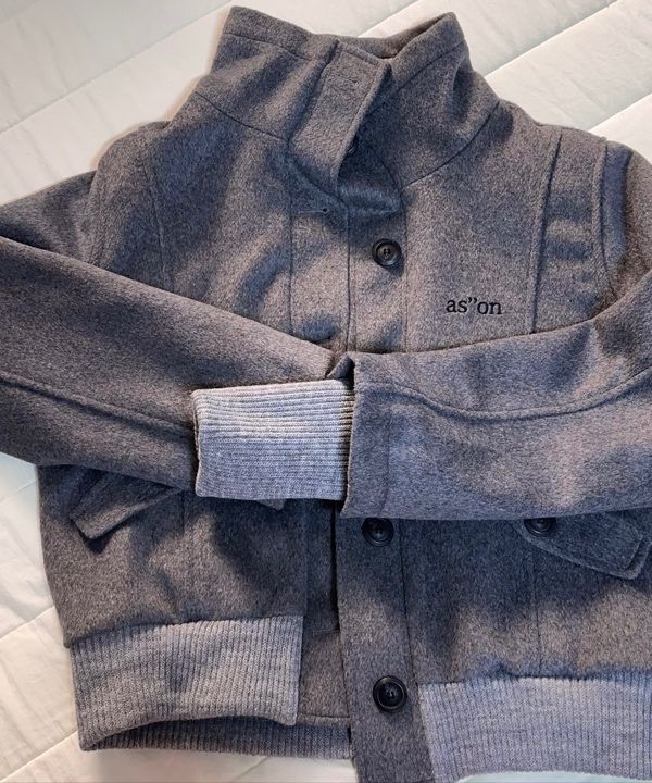 MUSINSA公式 | ASON DUMBO WOOL JACKET / GRAY