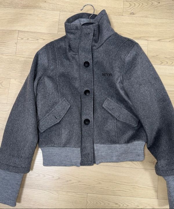MUSINSA公式 | ASON DUMBO WOOL JACKET / GRAY