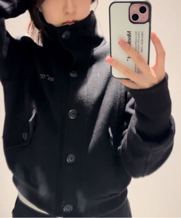 MUSINSA公式 | ASON DUMBO WOOL JACKET / BLACK