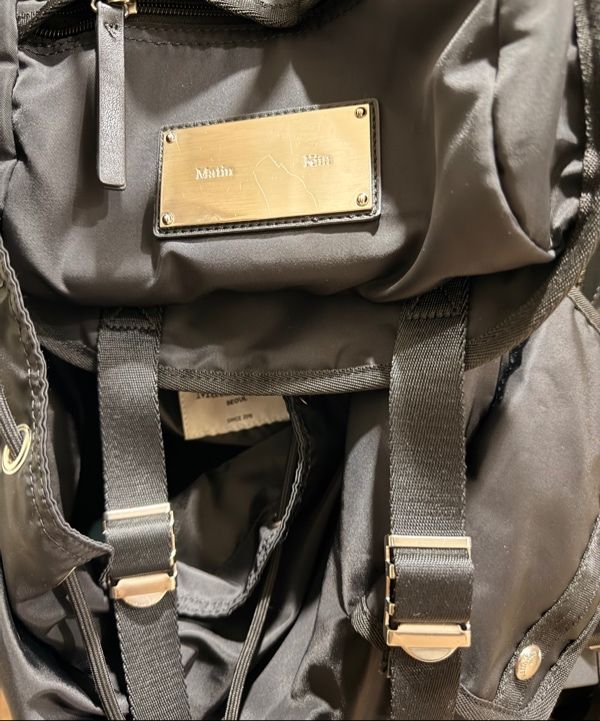 MUSINSA | MATIN KIM MATIN POCKET UTILITY LARGE BACK PACK IN BLACK