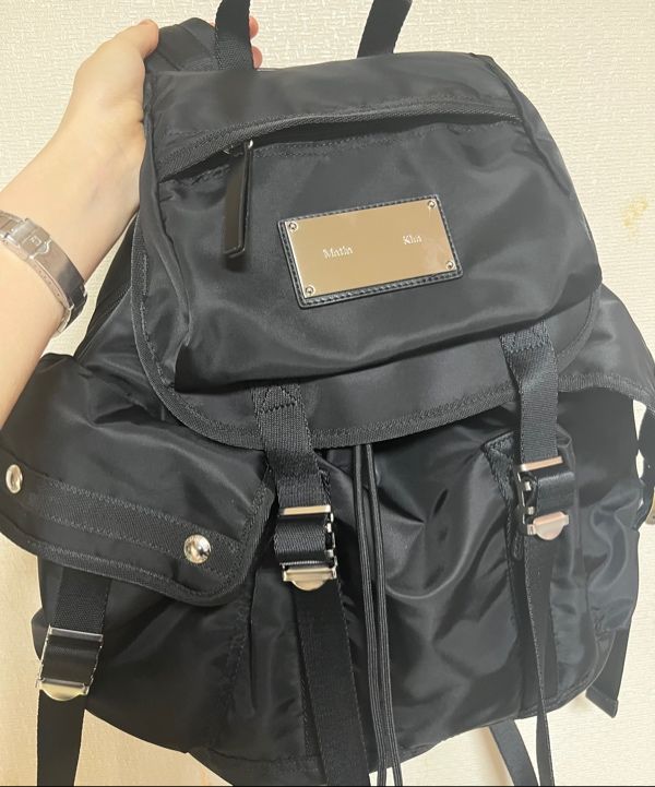 MUSINSA | MATIN KIM MATIN POCKET UTILITY LARGE BACK PACK IN BLACK