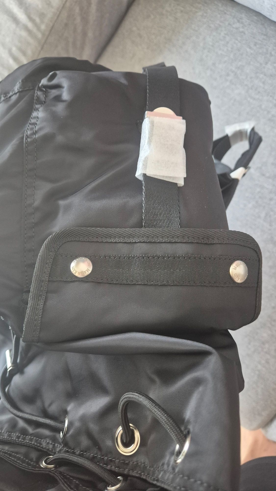 MUSINSA | MATIN KIM MATIN POCKET UTILITY LARGE BACK PACK IN BLACK