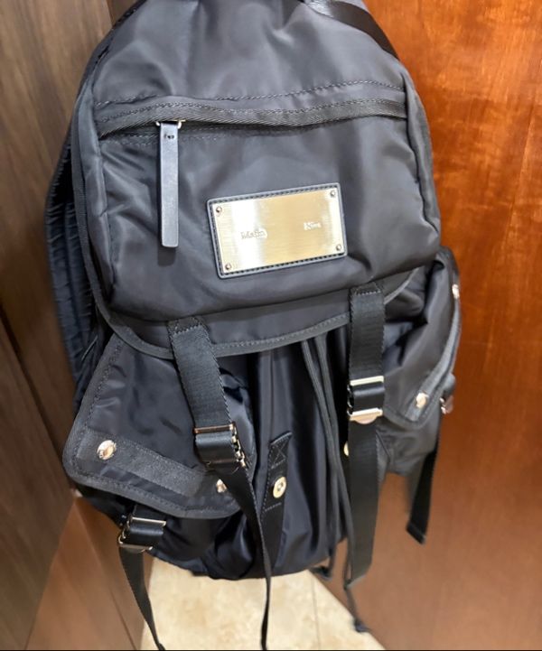 MUSINSA公式 | MATIN KIM MATIN POCKET UTILITY LARGE BACK PACK IN BLACK