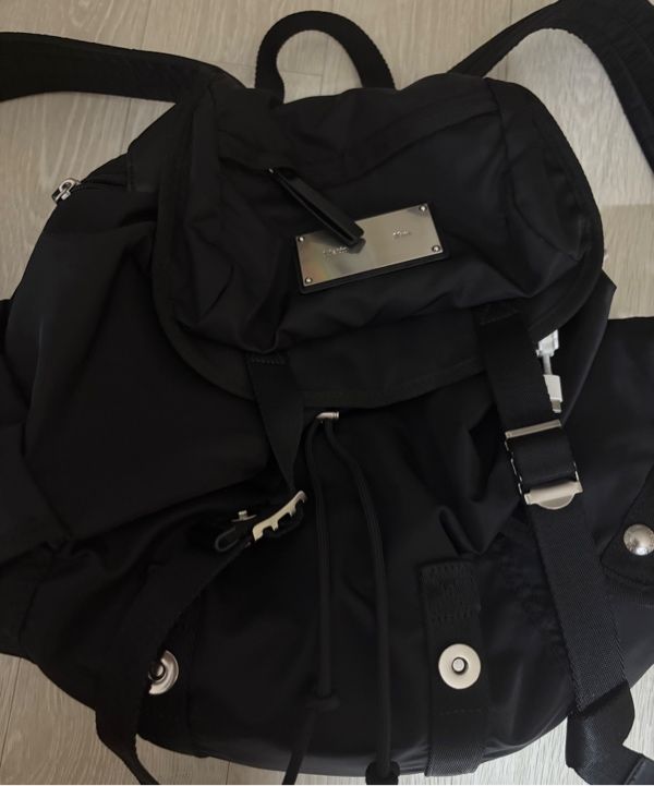 MUSINSA | MATIN KIM MATIN POCKET UTILITY LARGE BACK PACK IN BLACK