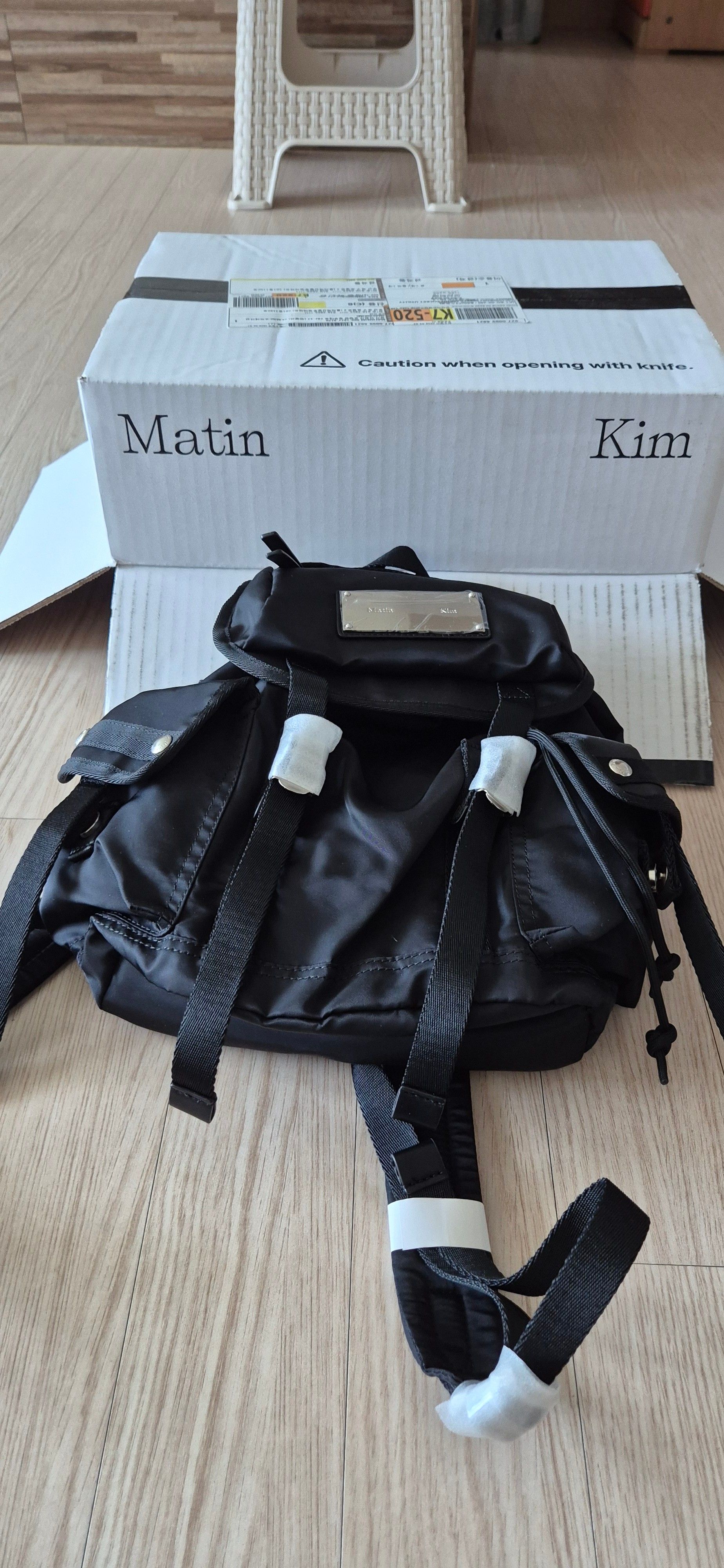 MUSINSA | MATIN KIM MATIN POCKET UTILITY SMALL BACK PACK (2colors)
