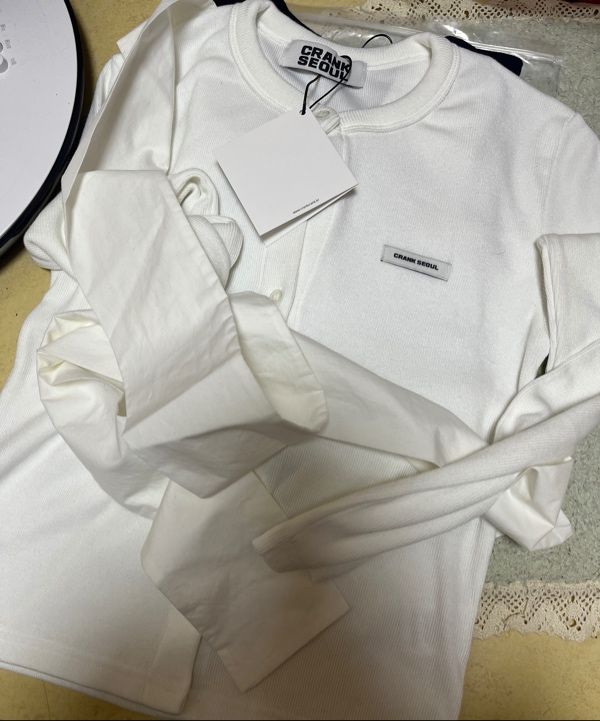 トップス CRANK Ribbon Tide Knit Cardigan MUSINSA | CRANK Ribbon Tide Knit Cardigan_White