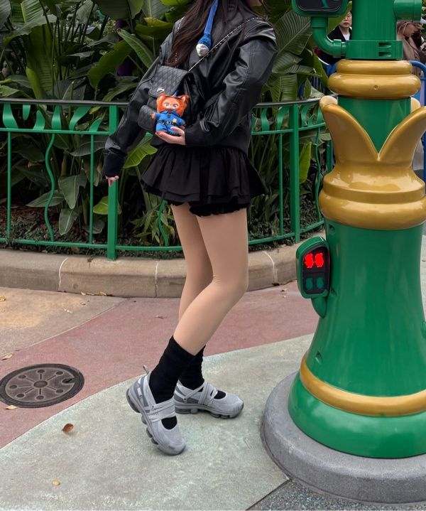 MUSINSA公式 | KHAKIPOINT Cancan Skirt Pants (black)