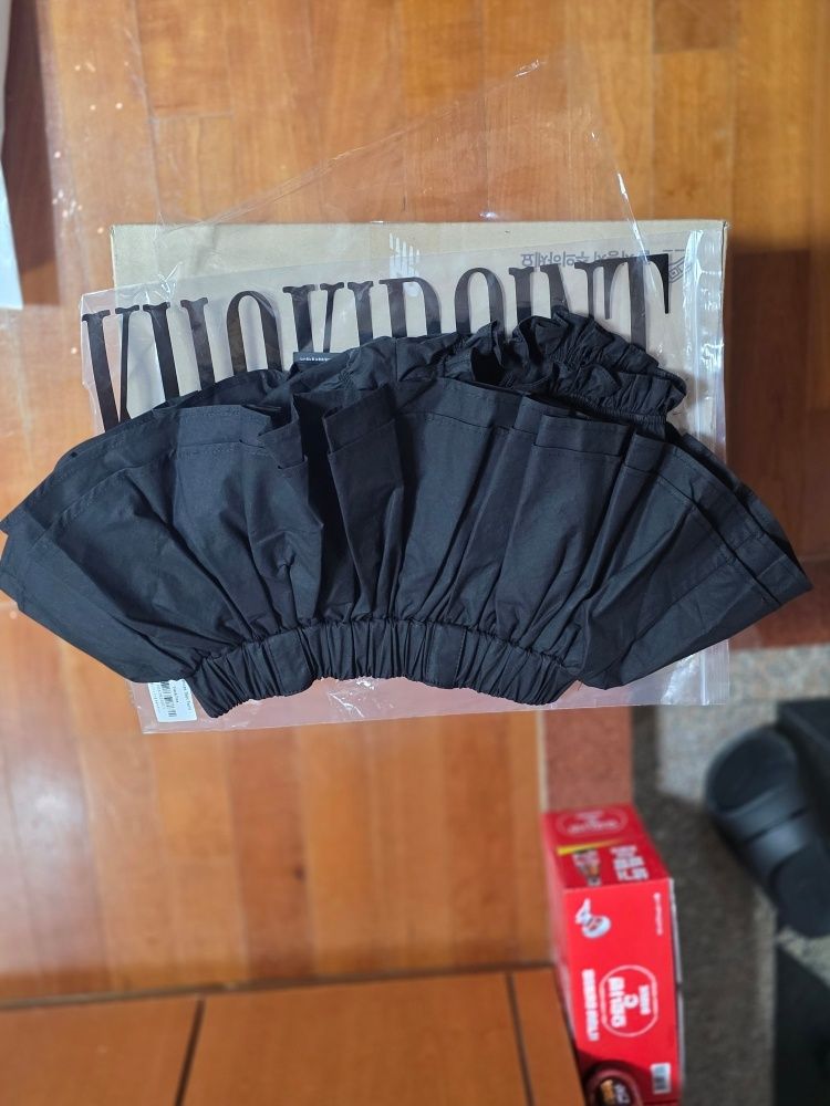 MUSINSA公式 | KHAKIPOINT Cancan Skirt Pants (black)