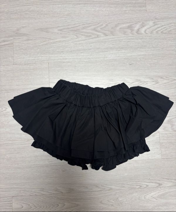 MUSINSA公式 | KHAKIPOINT Cancan Skirt Pants (black)
