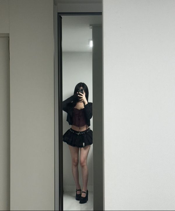 MUSINSA公式 | KHAKIPOINT Cancan Skirt Pants (black)