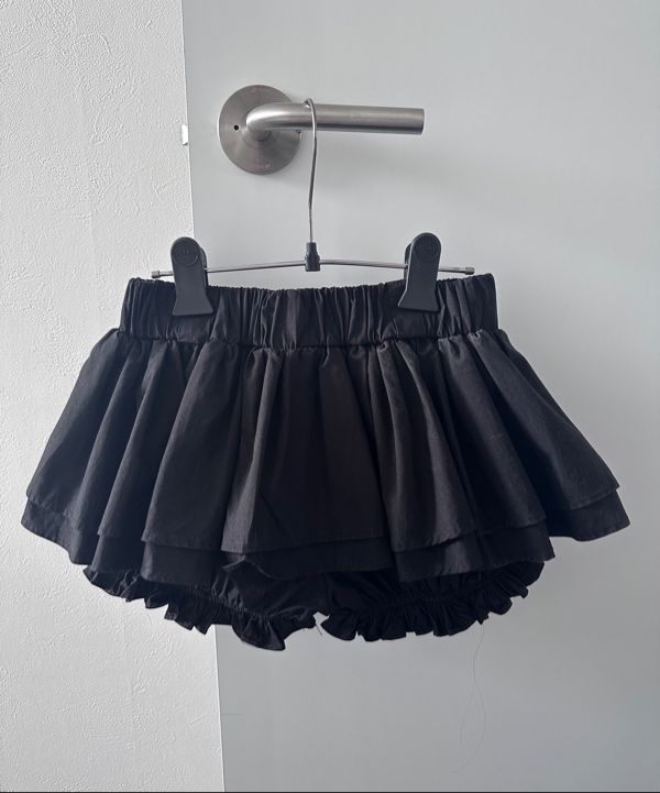 MUSINSA公式 | KHAKIPOINT Cancan Skirt Pants (black)