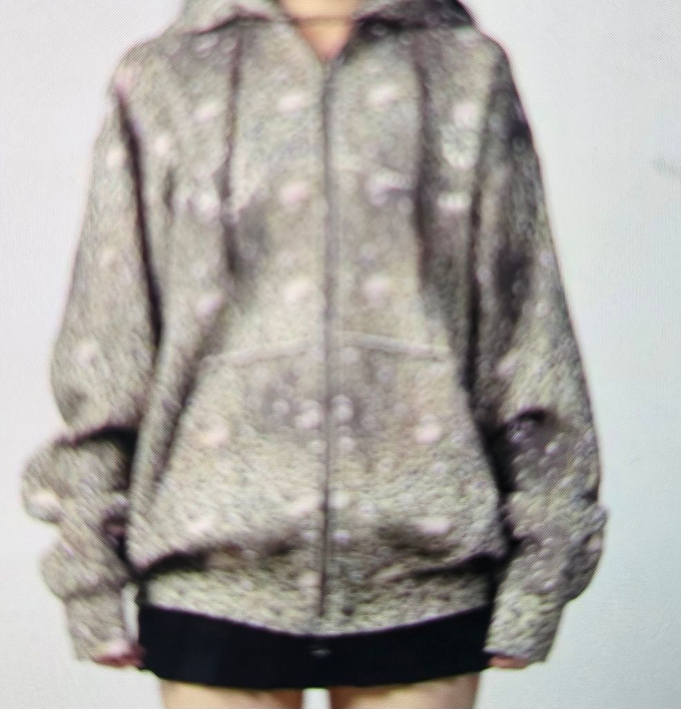 MUSINSA | YOUHEE LEOPARD HOOD ZIP-UP BROWN