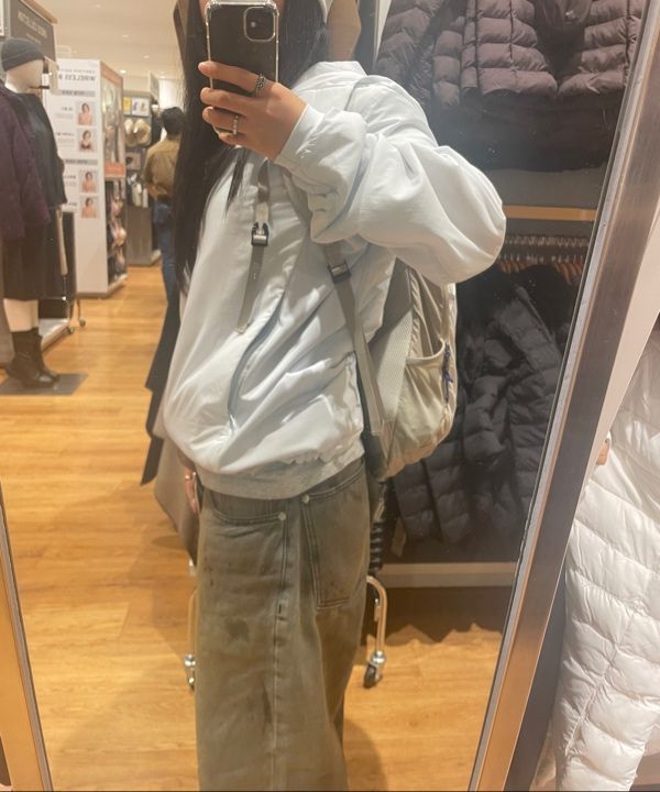 MUSINSA公式 | AAKAM Dirty Gradation Denim Pants (Gray)
