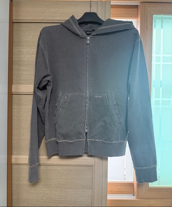 トップス - 00s archive damage zip hoodie トップス - 00s archive damage zip hoodie Khaki Graphic Zip