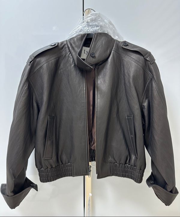 MUSINSA | LMOOD (W) Brass Flight Jacket Antique Brown