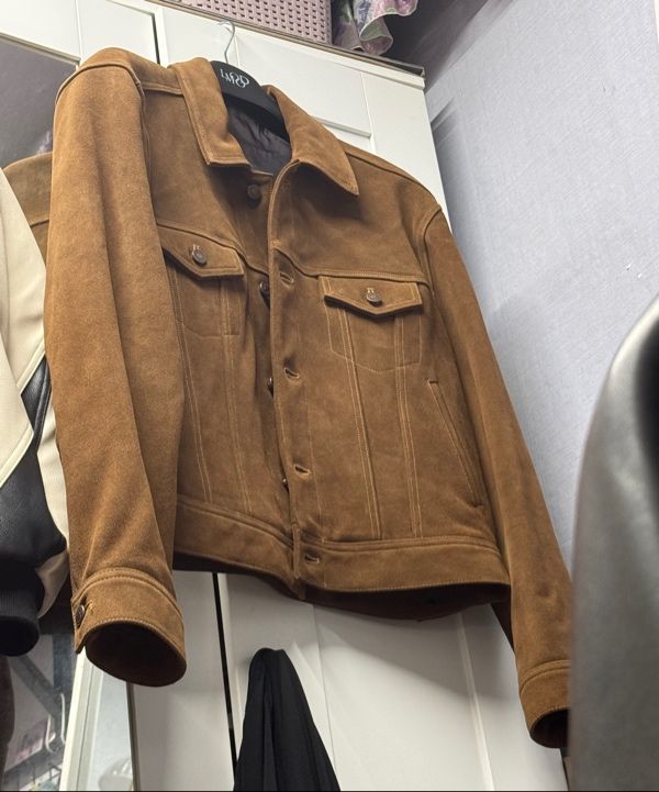 MUSINSA公式 | LMOOD ベルクカウスエードトラッカージャケットキャメル