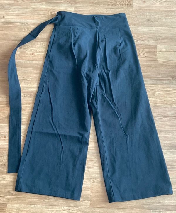 MUSINSA | FLAREUP Layered Wrap Trousers (FL-255_Black)