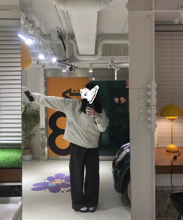 MUSINSA公式 | FLAREUP Layered Wrap Trousers (FL-255_Charcoal)