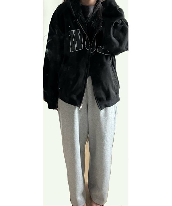 MUSINSA公式 | LOW CLASSIC LOW SOFT SWEAT ZIP-UP