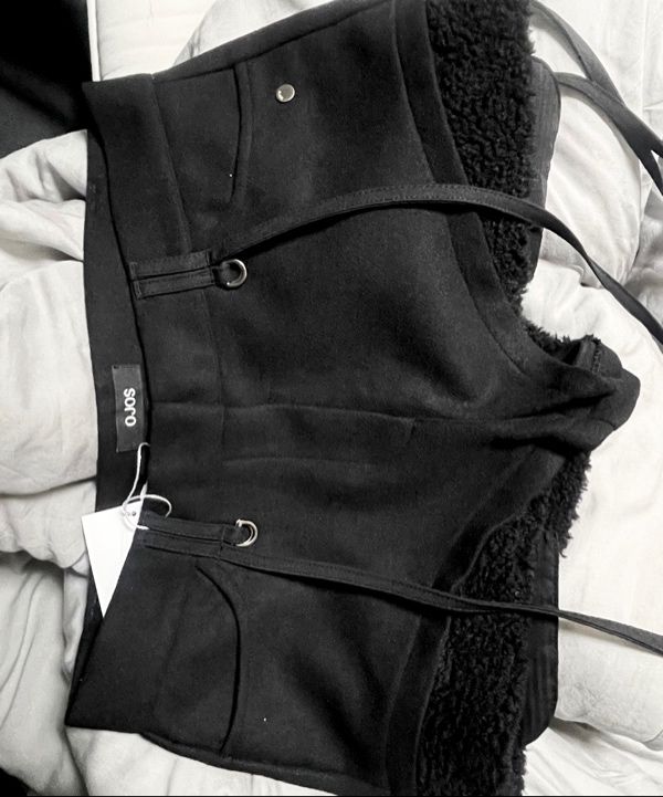 MUSINSA公式 | OJOS Micro Wool Shorts / Black