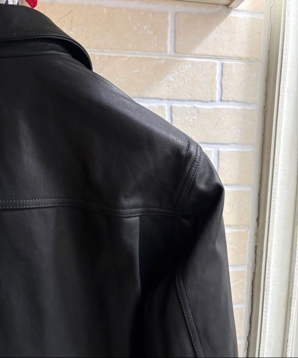 ジャケット・アウター COOR Goat Skin Pocket Trucker Jacket MUSINSA公式 | COOR ゴートスキンポケットトラッカージャケット