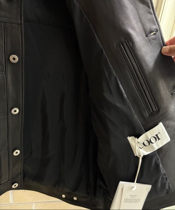ジャケット・アウター COOR Goat Skin Pocket Trucker Jacket MUSINSA公式 | COOR ゴートスキンポケットトラッカージャケット
