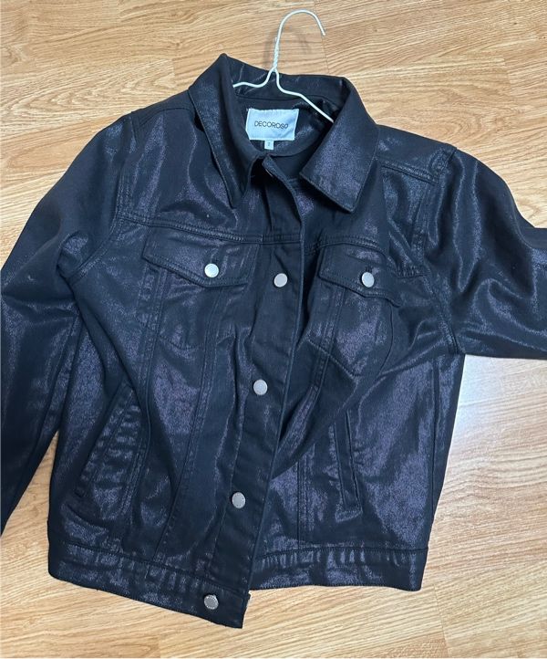 decorosoコーティングデニムジャケット DECOROSO □ Knox Denim Trucker Jacket (DECOROSO/デニムジャケット