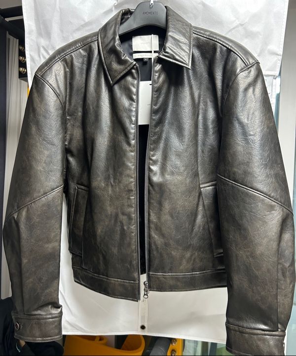 ジャケット・アウター AMOMENTO Synthetic Leather Blouson AMOMENTO Synthetic Leather Blouson - VONDOT｜レディースセレクト