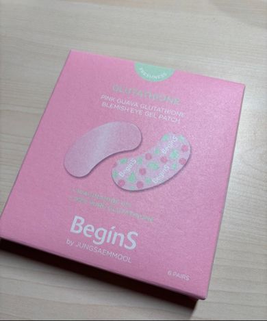 MUSINSA | BEGINS Pink Guava Glutathione Spot Eye Gel Patch (1 Pair * 6  Sheets) (G)