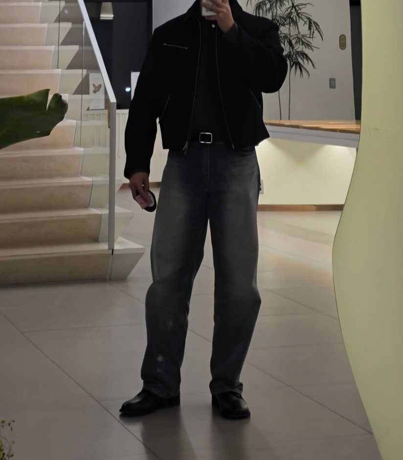 MUSINSA公式 | COOR ダブルフェイスウールミニマルマルチジャケット