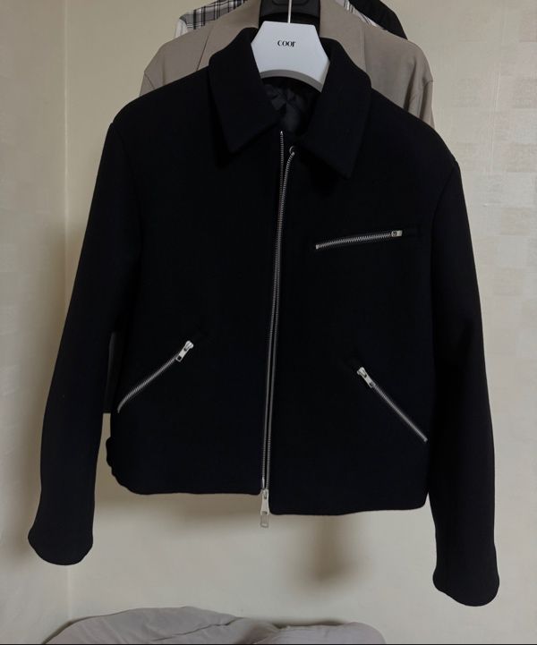 MUSINSA公式 | COOR ダブルフェイスウールミニマルマルチジャケット