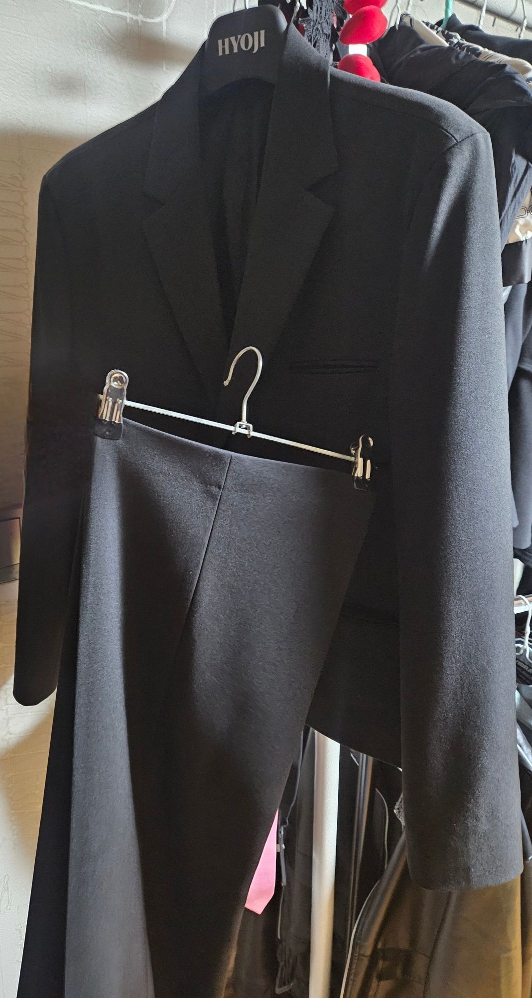 MUSINSA公式 | HYOJI 25 FW クロップモジュラーセットアップスーツ