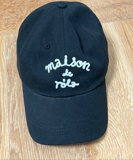 로라로라(ROLAROLA) MAISON DE ROLA EMBROIDERY CAP BLACK - 사이즈 & 후기 | 무신사