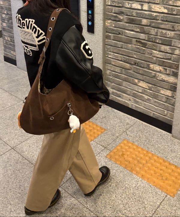 MUSINSA公式 | LETERIE BUCKLE REVERSIBLE SHOULDER BAG_7COLOR