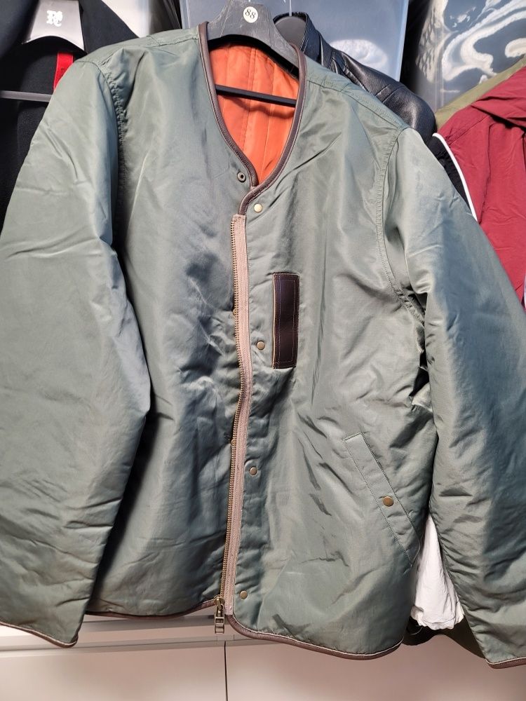 MUSINSA公式 | FRIZMWORKS REVERSIBLE MA-1 LINER JACKET _ OLIVE