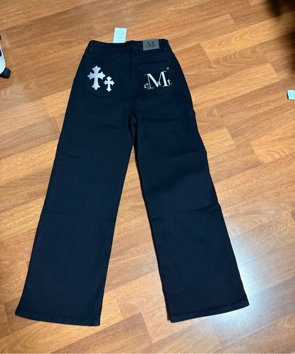 MUSINSA公式 | MUCENT ピストルバックレザー ダブルクロス ワイド