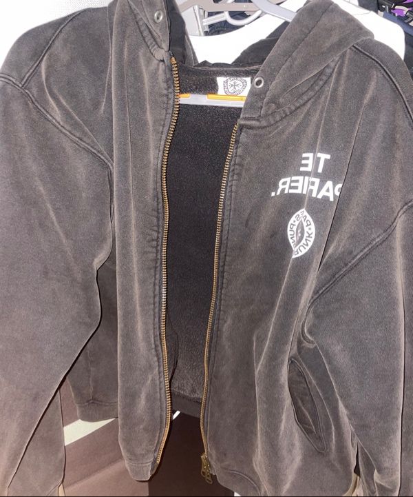 MUSINSA公式 | PUNCH DRUNK PARTIES The Partier Bleached Zip-up