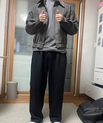 【匿名配送】HOOVES　ヴィーガンスエードクロップジャケット サドルブラウン MUSINSA公式 | HOOVES ヴィーガンスエードクロップジャケット [サドル