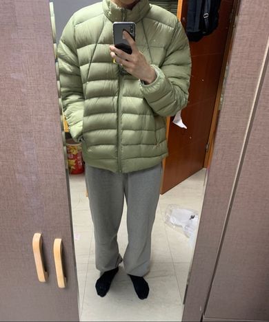 MUSINSA公式 | SUNLOVE Fly Light Down Jacket Khaki