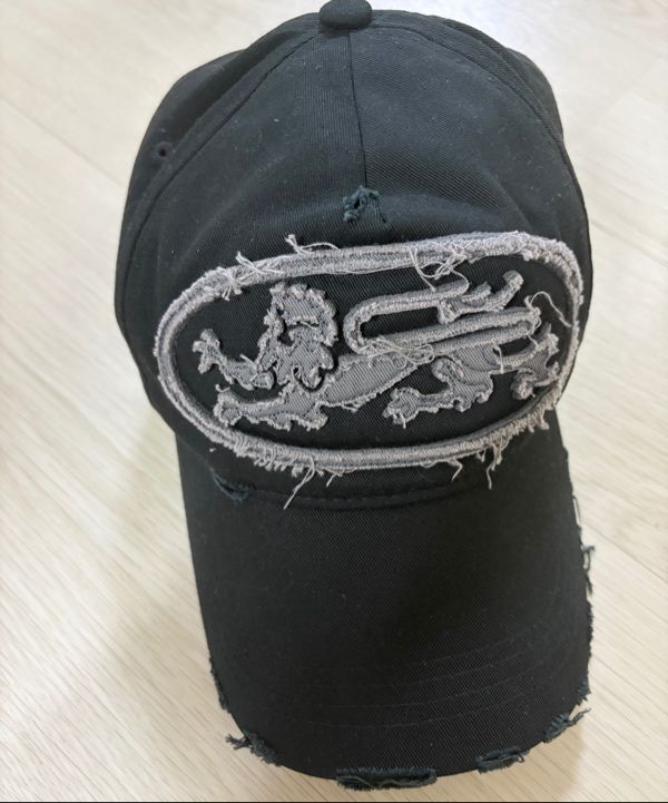 MUSINSA | BADBLOOD Mystic Big Patch Ball Cap - Dusty Black