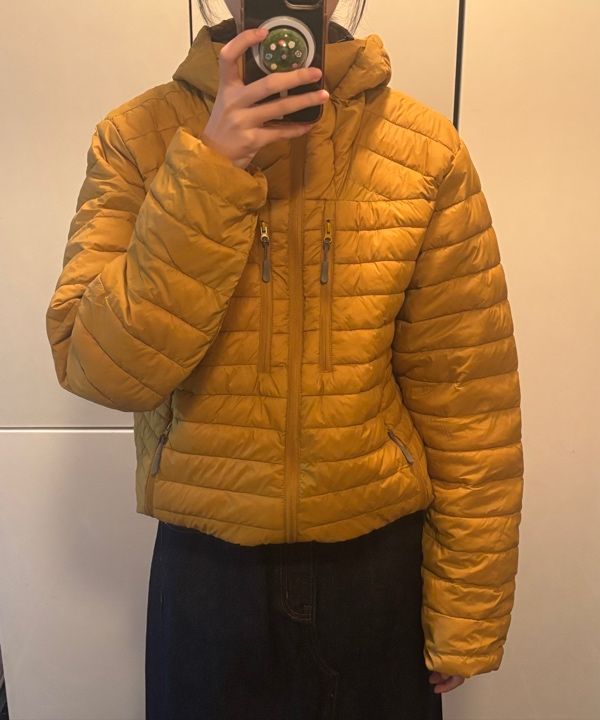 MUSINSA公式 | LEIRE エッセンシャルフードパーカーライトダウン