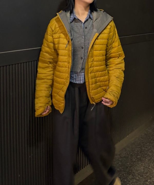 MUSINSA公式 | LEIRE エッセンシャルフードパーカーロイトダウン