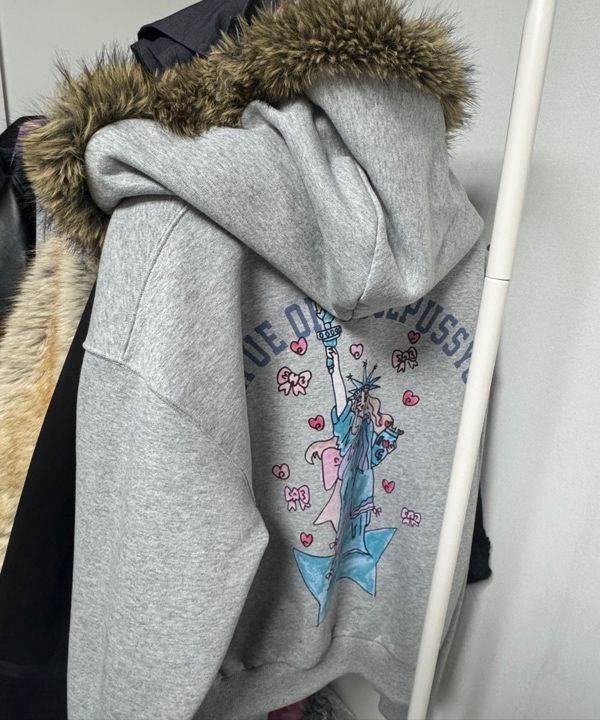 MUSINSA公式 | GRAILZ [SOULPUSSSYCAT x GRAILZ] PARODY FUR ZIP