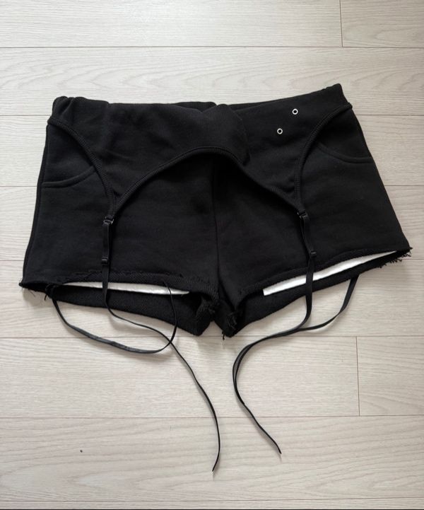 41PRAY Layered Shorts / Black ショートパンツ MUSINSA公式 | 41PRAY Layered Shorts / Black